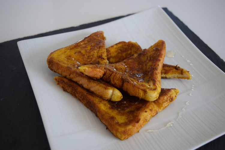 Pumpkin french toast